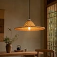 thumbnail image 2 of Boho Lamp Shade, Woven Rattan Lampshade Cover, 18 In Bamboo Light Cover, for Table Lamp Floor Lamp Living Room Bedroom, Home Decor, 2 of 6