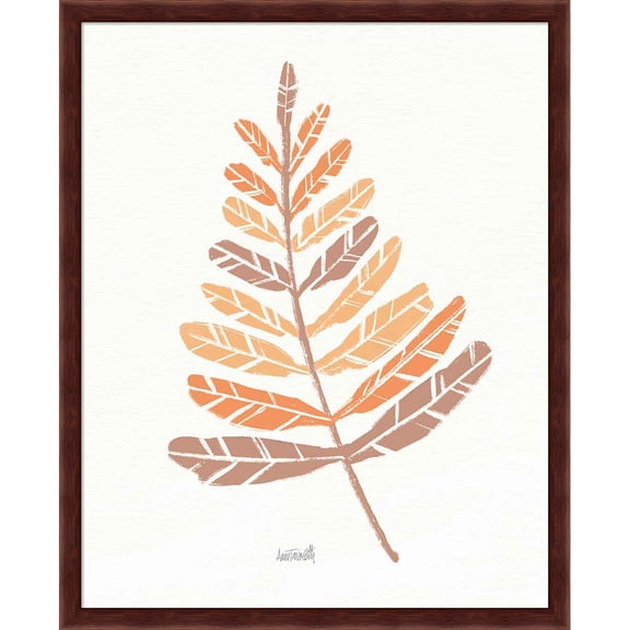 Great Art Now Botanical Sketches II Spice by Anne Tavoletti, Framed Wall Art, 17.25W x 21.25H