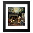 thumbnail image 2 of José Juárez 20x23 Black Modern Framed Museum Art Print Titled - The Last Communion of Saint Bonaventure, 2 of 5