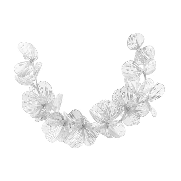 Joyas de novia, joyas de boda, diadema, aro, tocado de novia Plata