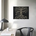 thumbnail image 3 of RUIYC Biology Poster Black And White Wall Art Vintage Snake in A Tree Classroom Art Office Doctor Gift Canvas Wall Art Prints for Wall Decor Room Decor Bedroom Decor Gifts Posters 20x16in, 3 of 4