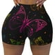thumbnail image 2 of Fotbe Butterfly Shorts Sin Costuras – Shorts Deportivos de Cintura Alta para Mujer, Elásticos para Gimnasio, Yoga, Running o Ciclismo-Small, 2 of 8