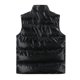 thumbnail image 3 of Chaqueta impermeable sin mangas para hombre, chaleco acolchado brillante, 3 of 5