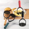 thumbnail image 1 of Foldable Potato Ricer and Masher - Manual Nylon Fruit and Vegetable Press for Smooth Mashed Potatoes, Sweet Potatoes, and Purees - Kitchen Gadget Essentials, 1 of 5