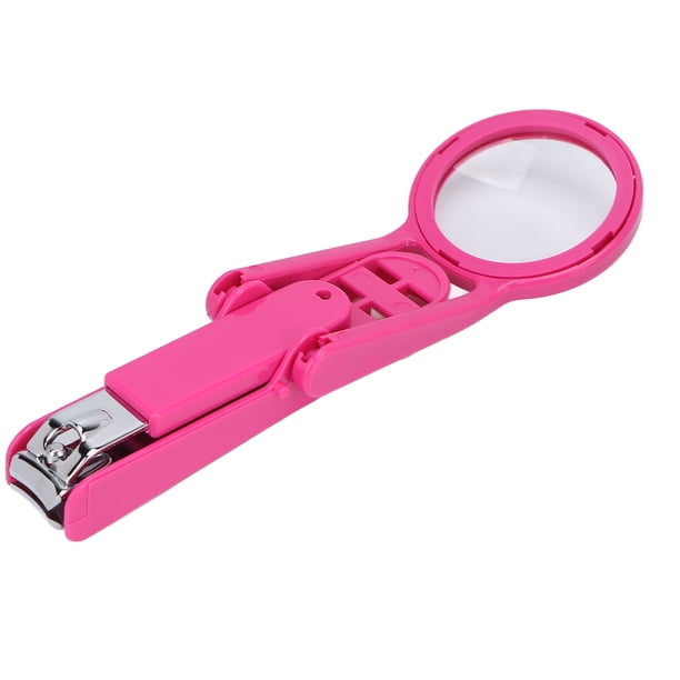 Lupa De Uñas De Acero Inoxidable Tijeras Lupa Cortaúñas Cortaúñas Para Ancianos Cortador De Uñas Ajustable De Acero Inoxidable Cortador De Uñas De Los Pies Con LupaRose Red ANGGREK No
