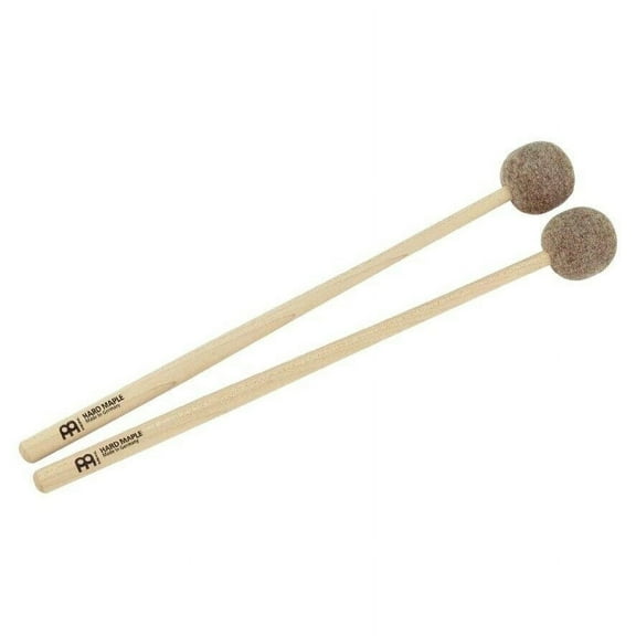 Meinl Percussion MPM1 Percussion Mallet Pair with Large Felt Tips, Maple Handle