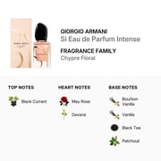 Giorgio Armani Ladies Si Eau de Parfum Intense EDP Spray 1.0 oz Fragrances 3614273734882