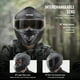 thumbnail image 4 of Casco integral para motocicleta VEVOR, casco de motocross con ranura para Bluetooth, 4 of 9