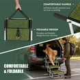 thumbnail image 3 of Jopath Foldable Dog Ramp for Cars, SUVs, Trucks, Portable Pet Dog Stairs for Large Dogs with Non-Slip Surface & Reinforced Design, Lightweight Yet Sturdy Supports Up to 250lbs green, 3 of 7