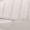thumbnail image 4 of Clearance!Funda De Almohada,Fundas De Almohada Decorativas De Felpa Suave A Rayas para Sofá con Respaldo De Terciopelo para Sofá,Cama,Sala De Estar,Blanco Crema, 4 of 6