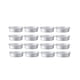 thumbnail image 1 of Aluminum Oval Cake Molds 16Pcs Non-Stick Bakeware Set for Baking Bread Chocolate Cheese, 1 of 5