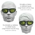 thumbnail image 4 of Bikershades Motorcycle Safety Bifocal Reader Sunglasses Z87 Foam Yellow 2 Pairs, 4 of 6