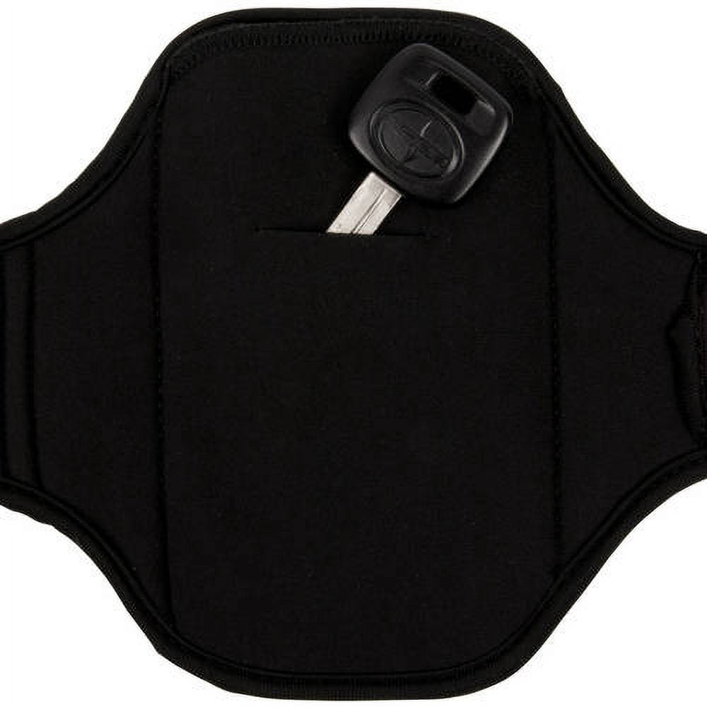 VANGODDY Waterproof Adjustable Padded Fitness Running Workout Armband for Small to Medium Built Arms fits Android / iPhone cellphone Devices up to 4.5in x 2.75in (4 - 4.5in Screensize)