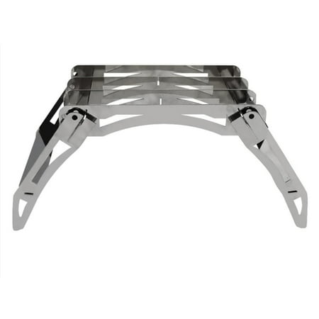 

WELPET Barbecue Stand Portable Card-Type Folding Pot Holder Suitable for Barbecue Steaming Boiling and Other Cooking Methods