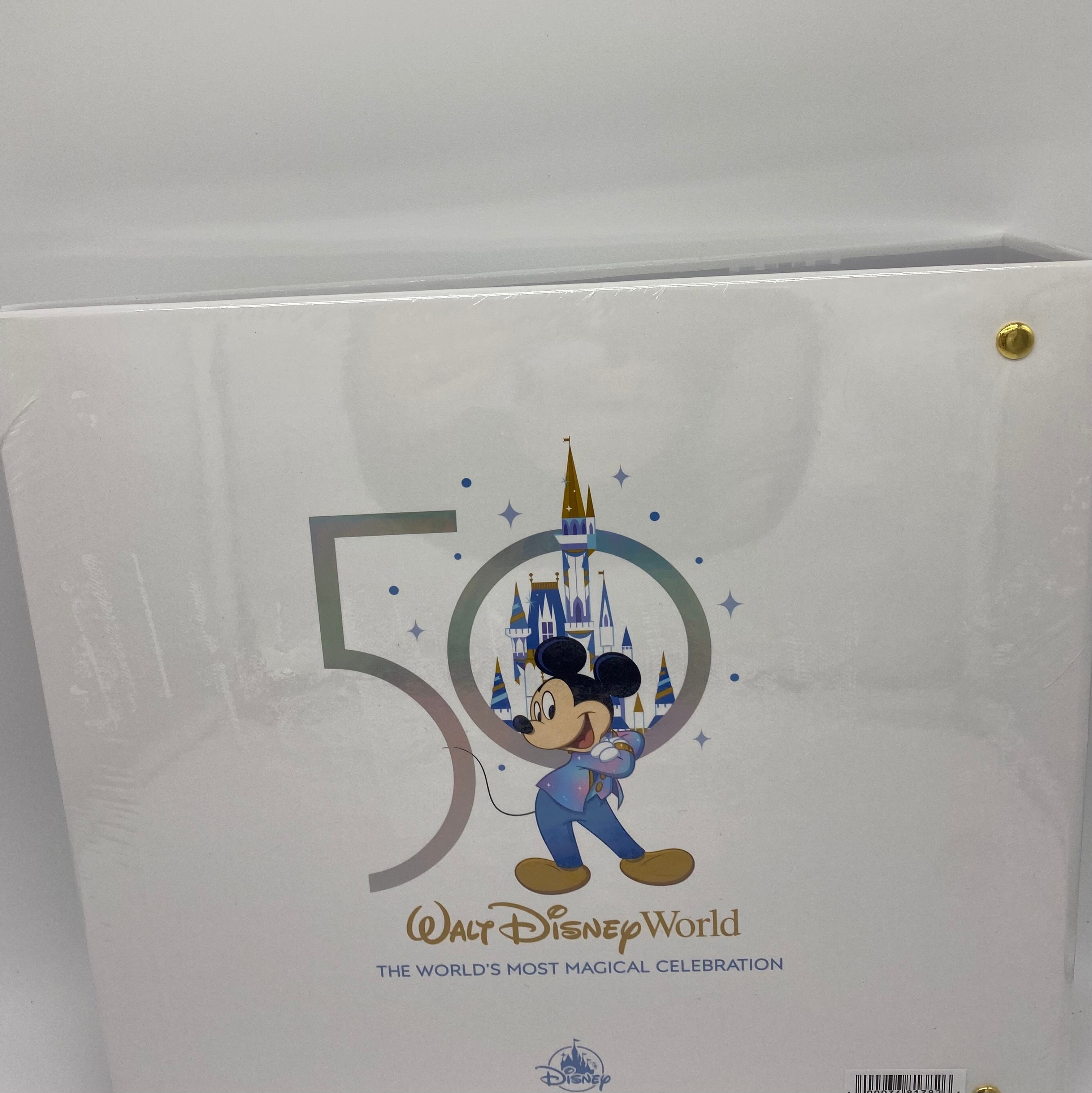 Disney Photo Album - Walt Disney World 50th Anniversary - White