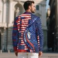 thumbnail image 4 of Psesaysky Statue Of Liberty 250 Year Print Men's Blazers & Suit Jackets, Lightweight Single Button Suit Jacket Long Sleeve Polyester Sport Coat for Prom, 4 of 8