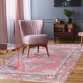 thumbnail image 1 of Oriental Medallion Geometric Indoor Area Rug or Runner, 7'6" X 9'6", Sangria by Blue Nile Mills, 1 of 6