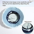 thumbnail image 6 of JASGOOD Denim Bucket Hat for Women Men Large Summer Cap Outdoor Sun Hat for Fishing Hiking Beach Sports, 6 of 9