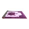 thumbnail image 2 of Ahgly Company Indoor Rectangle Medallion Purple Traditional Area Rugs, 3' x 5', 2 of 4