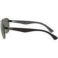 thumbnail image 2 of Ray Ban RB 3533 002/9A - Black/Green Polarized by Ray Ban for Unisex - 57-17-140 mm Sunglasses, 2 of 5
