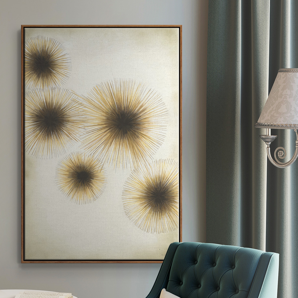 Starlight Framed Premium Gallery Wrapped Canvas - Ready to Hang