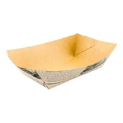 Bio Tek Newsprint Paper Boat - 6 1/2" x 3 3/4" x 2 1/4" - 200 count box