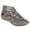 Light Gray, variant on Women's Open Toe Gladiator Sandals, Breathable Low Heel Walking Shoes for Summer Style,Black,US:5.5