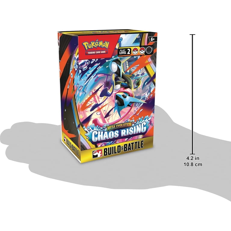 Pokemon, Mega Evolution, Chaos Rising Build Battle Box, 40-Card