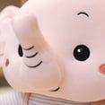 thumbnail image 4 of nTRIUQJ Adorable Elephant Stuffed Animal Soft Toy for Kids Nursery B, 4 of 9