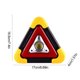 thumbnail image 3 of Advertencia Carretera Triangular Solar Lámpara Alarma Avería Emergencia (pequeña), 3 of 5