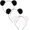 Black + White, variant on 3 count Halloween Panda Ears Headband Panda Hair Hoops Headpiece Women Hair Bands Hairband Birthday Dress Up Masquerade Holiday Festival Parade Party Accessories Black White