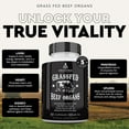 thumbnail image 6 of Ancestral Supplements Grass Fed Beef Organs (Desiccated) - Liver, Heart, Kidney, Pancreas, Spleen (180 Capsules), 6 of 7