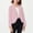 Pink, variant on Girls Blazer Solid Color Lapel Suit Coat Kids Button Down Open Front Long Sleeve Blazer Jacket 5-14 Years
