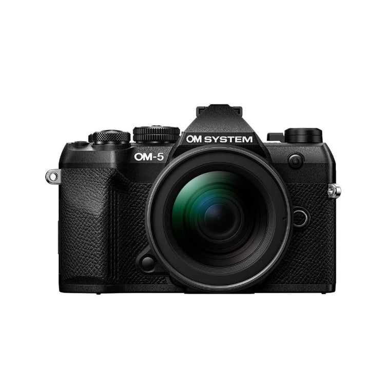OM SYSTEM OM-5 Mark II Mirrorless Camera with High Autofocus Sharp Images and 4K Video (Black)