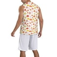 thumbnail image 2 of Sikiie Cute Cartoon Mushrooms Basketball Jersey Reversible Men's Mesh Athletic Sports Shirts Training Practice S-4XLXX-Large, 2 of 6