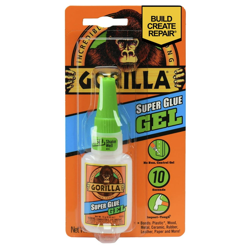 Gorilla Super Glue Clear Gel, 15 Gram