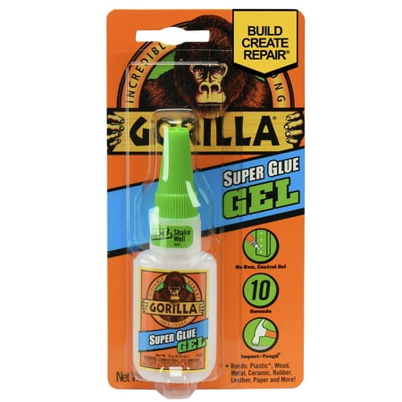 Gorilla Super Glue Gel, 15g