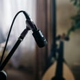 thumbnail image 4 of RUNROTOO Support de Microphone pour Microphone Sans Fil Plastique Noir Cuivre Durable Réglable Universel Lot de 5, 4 of 8
