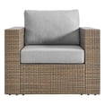 thumbnail image 6 of Modway Convene 4-Piece Outdoor Patio Furniture Set in Cappuccino Gray, 6 of 10