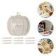 thumbnail image 4 of 10 Uds. De platos de papel para Halloween, plato desechable para aperitivos de frutas en forma de calabaza, platos de postre para fiestas, 4 of 6