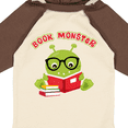 thumbnail image 4 of Inktastic Book Monster Boy Boys or Girls Long Sleeve Baby Bodysuit, 4 of 5