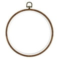 thumbnail image 2 of Embroidery Hoop, Wooden Circle for Embroidery and Stitch Craft Sewing (Round) - 21.8cm, 2 of 8