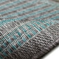 thumbnail image 3 of Liora Manne  Malibu Simple Border Indoor/Outdoor Rug Aqua 3'3" x 4'11" 4' x 6' Indoor,Outdoor,Accent Ivory,Blue Rectangle, 3 of 5