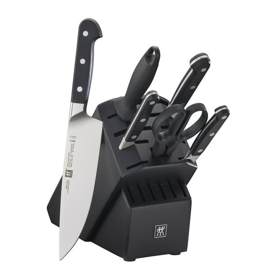 ZWILLING Pro 7-pc Knife Block Set - Black