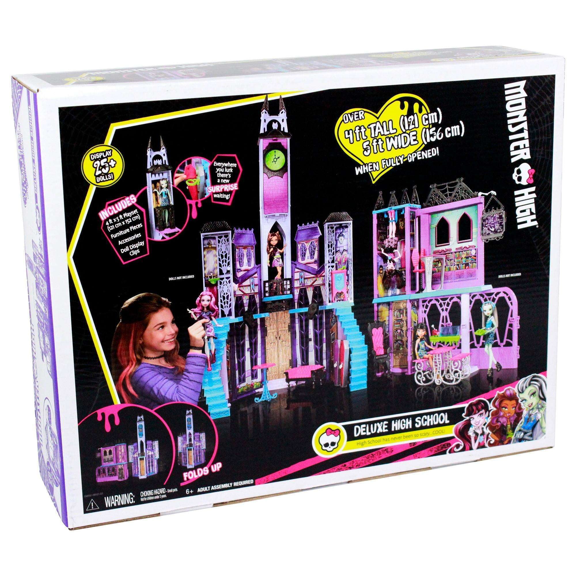 monster high doll house walmart