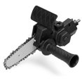 thumbnail image 1 of Electric Drill Converter Into Electric Saw with 4 Inch Chain Mini Handheld Chain Saw Conversion Bracket Black,black, 1 of 8