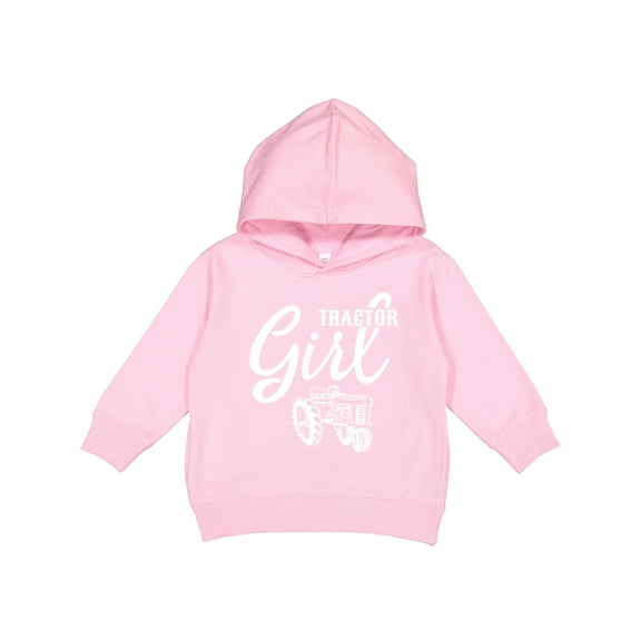 Inktastic Tractor Girl Toddler Hoodie