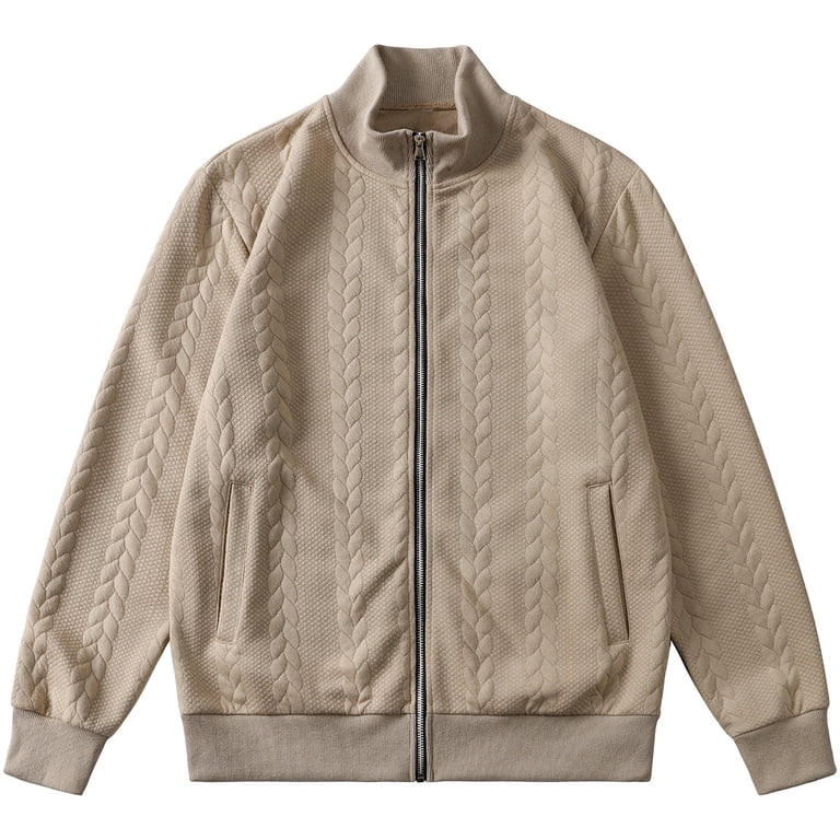 harrington jacket jacquard smart jacket