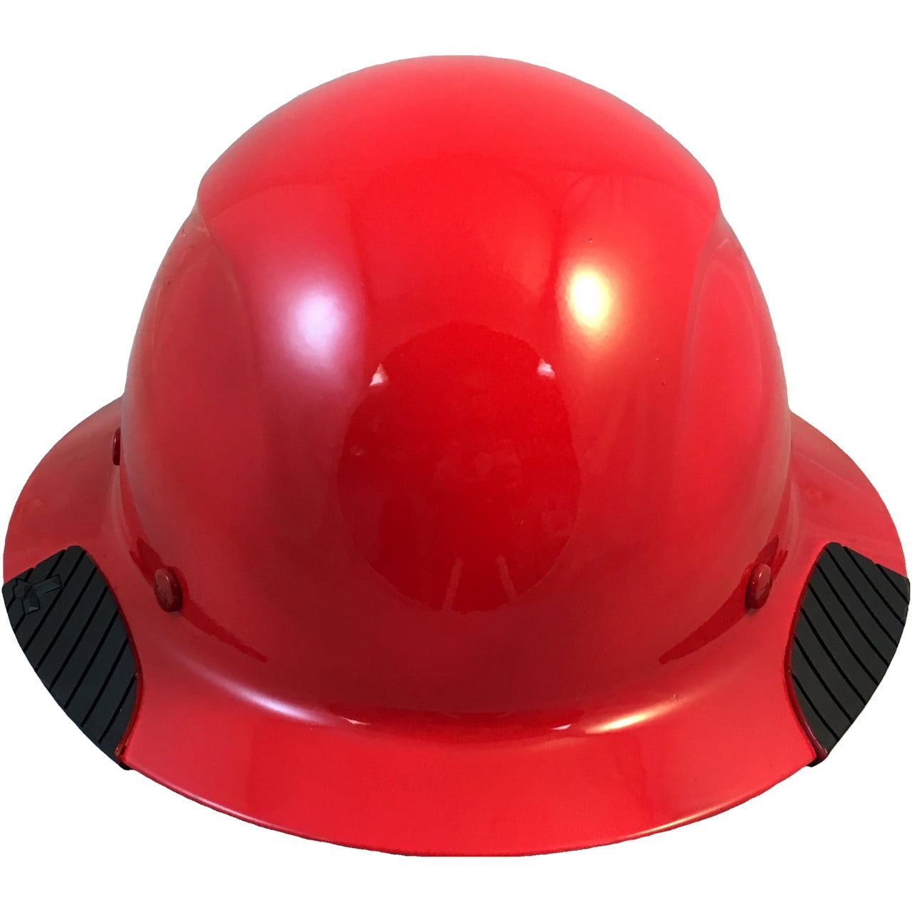 Lift Safety Actual Carbon Fiber Hard Hat - Full Brim Red