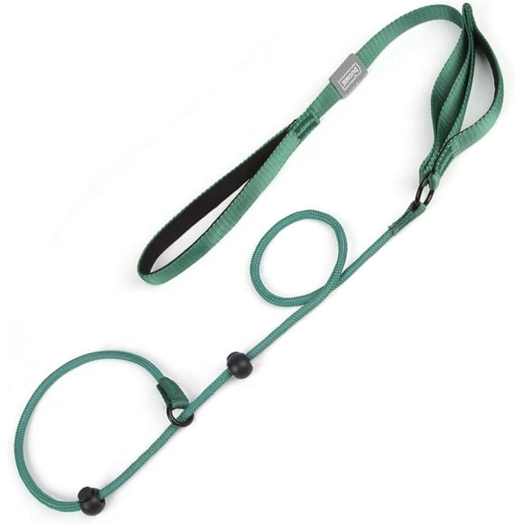 shiyou-P-Leash,fangzi Dog Leash Slip Dog Leash Adjustable Slip Lead One-Piece Adjustable Dog Training Leash No Pull Training Lead Leashes and Collar P-Leash Pet Leash for Medium and Large Dog